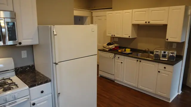 Kitchen Renovation work: Kitchen renovation project mostly finished tools still on counter